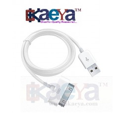 OkaeYa- Fast Charging USB to 30 Pin Lightning Charging & Data Sync Cable for iOS Devices (Color may vary)